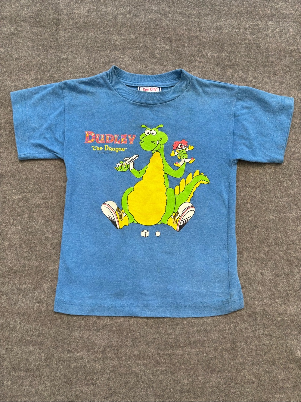 VTG 1995 Dudley the Dragon kids t-shirt size 7